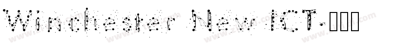 Winchester New ICT字体转换